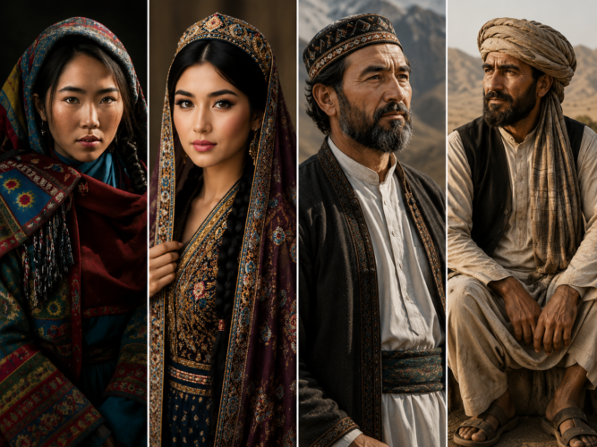 منشأ ژنتیکی و تبارشناسی چهار قوم بزرگ افغانستان